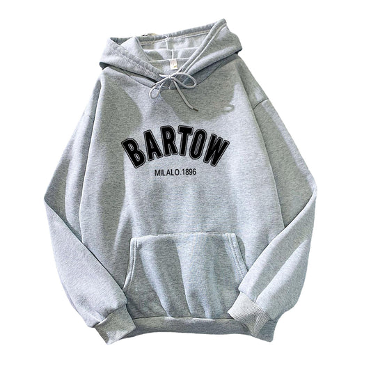 Creative Beautiful Stylish Fleece-lined Hoodie Loose Tops