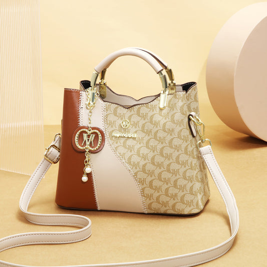 Printed Niche Versatile Elegant Retro Affordable Handbags