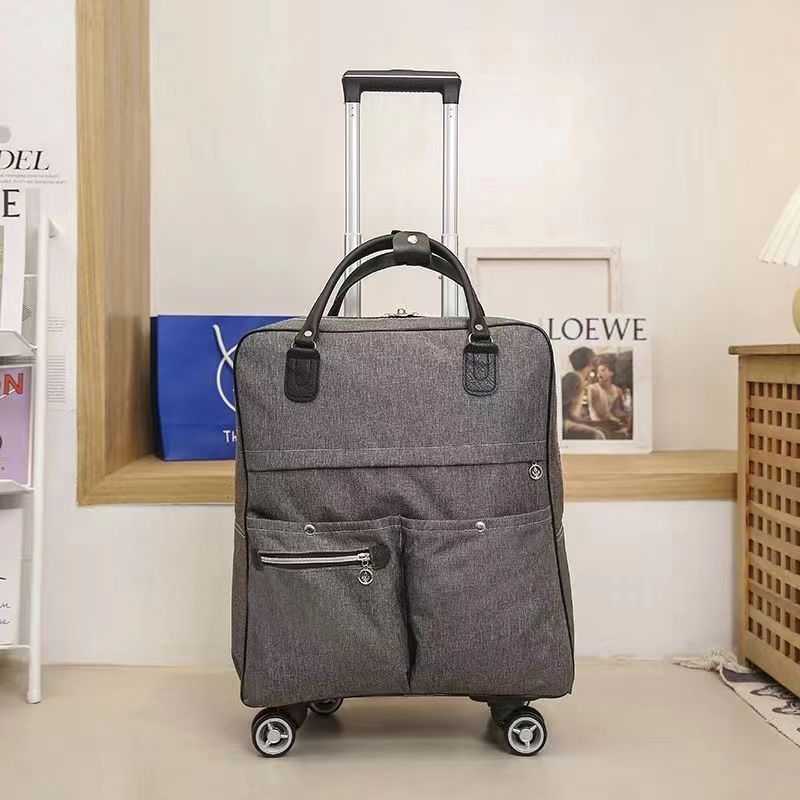 Women's Large Capacity Short Lightweight Folding Boarding Travel Bags