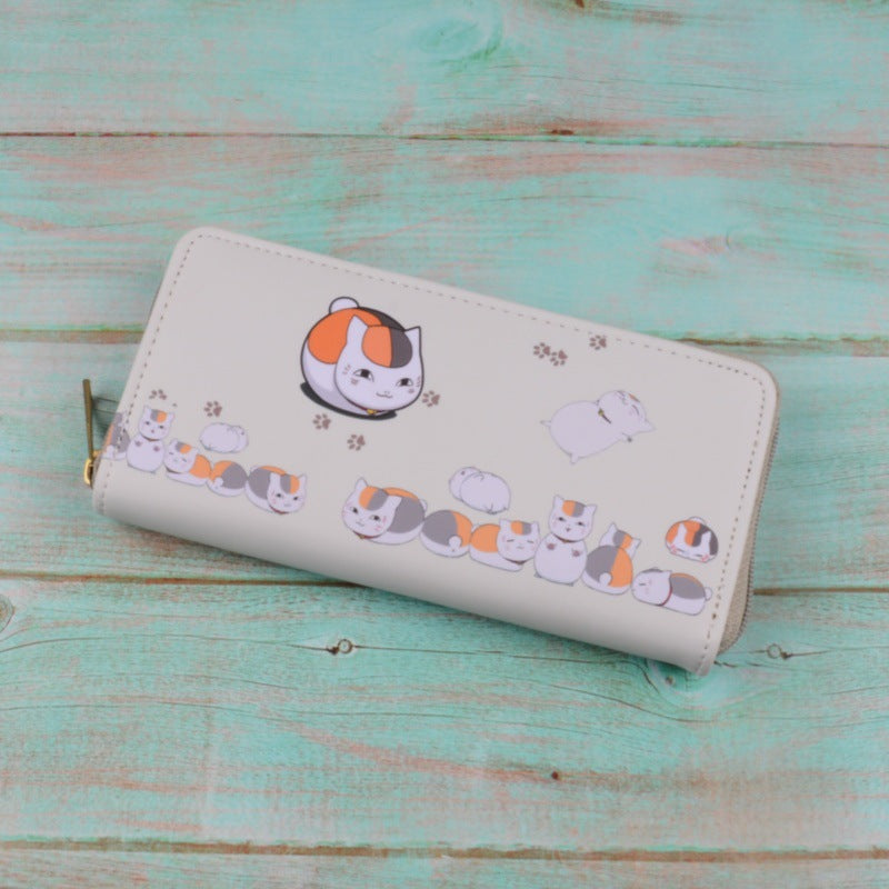 Men's Cartoon Animation Female Neutral Zipper Clutch Comic Show Scenic Bags