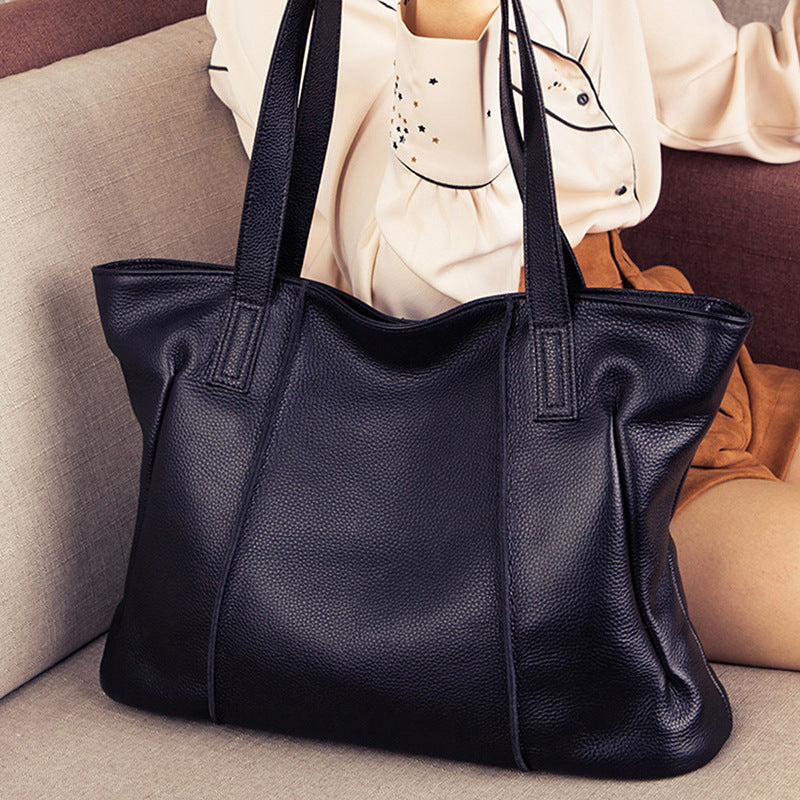 Women's Summer Large Capacity Leather Fashion Women's Shoulder Bag
