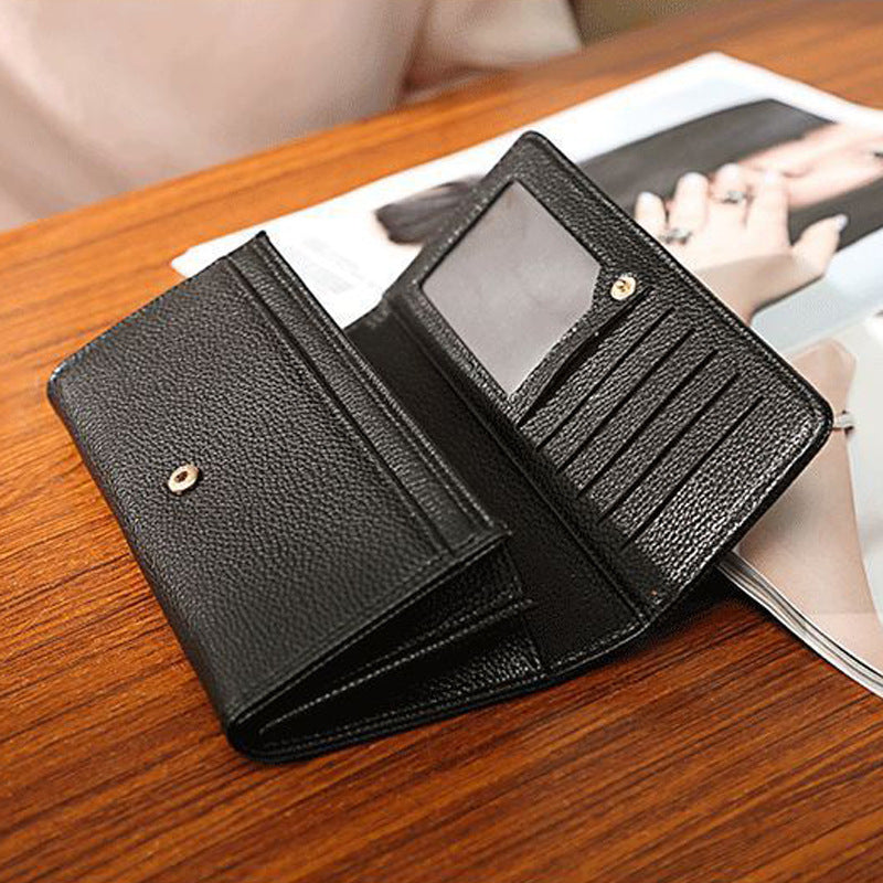 Classy Popular Charming Women's Long Simple Handbags