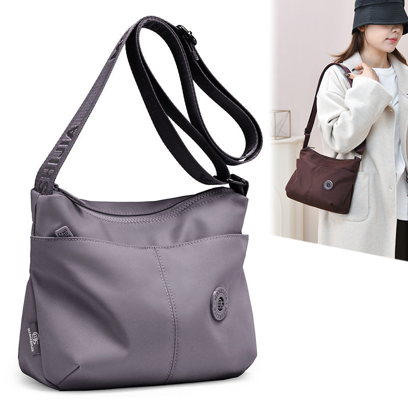 Women's Nylon Trendy High-grade Large Capacity Lightweight Women's Shoulder Bag