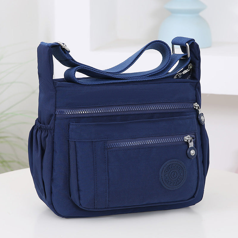 Women's Korean Style Nylon Canvas Large Capacity Travel Bags