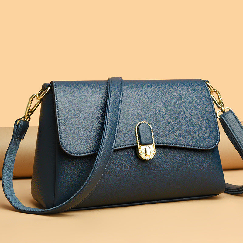 Women's Beautiful Fashion Soft Leather Mother Shoulder Bags