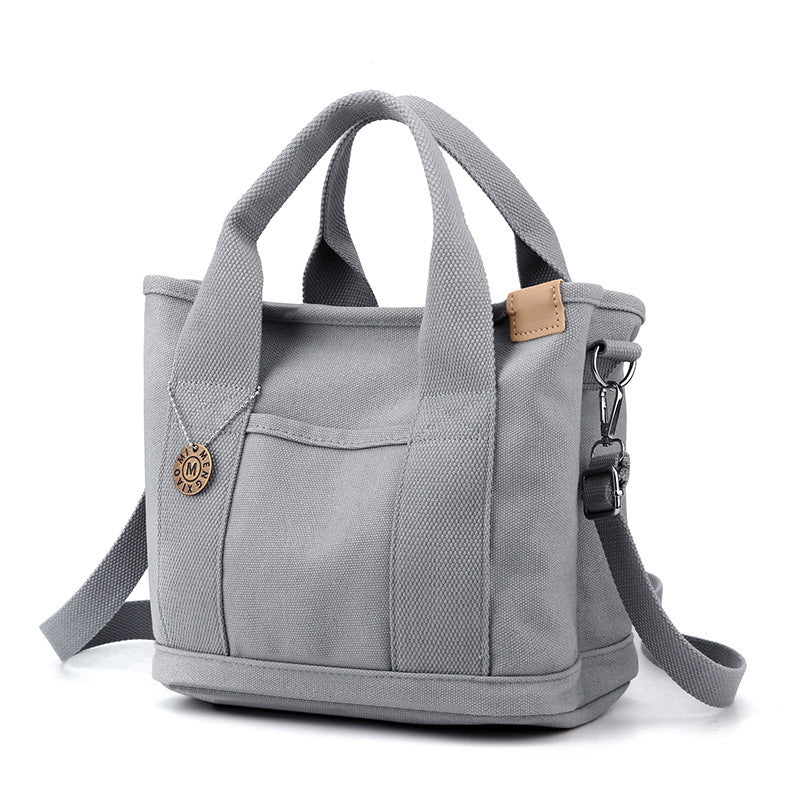 Women's Canvas Reticule Out Clutch Large Capacity Bags