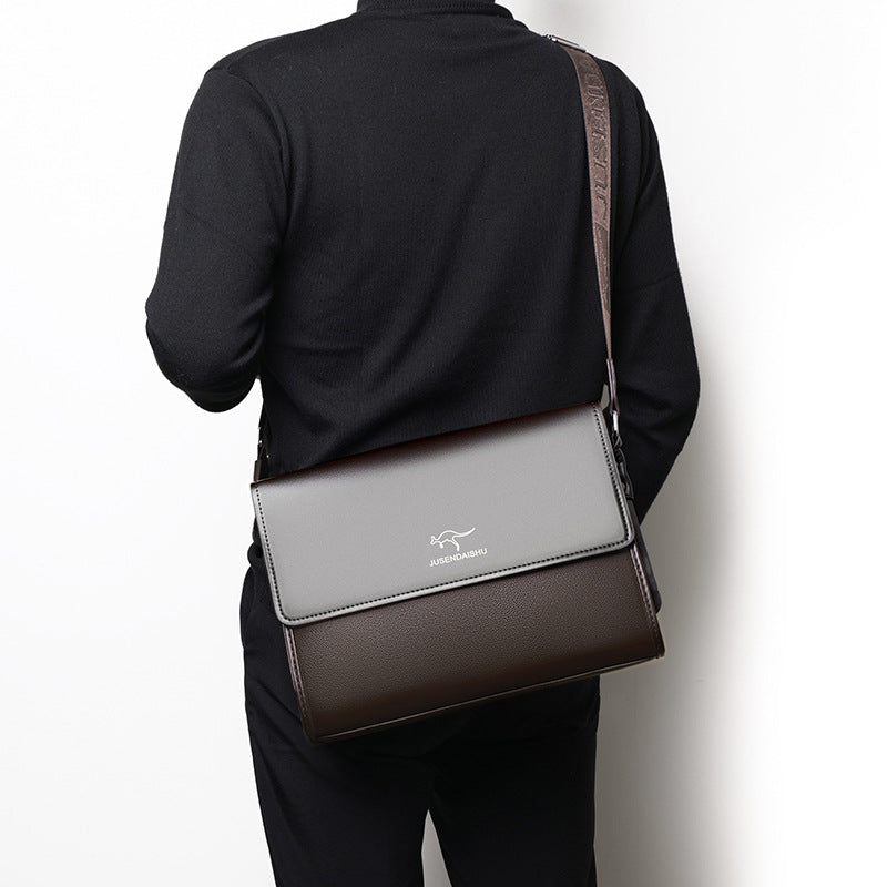 Men's Business Trendy Light Luxury Pannier Shoulder Bags
