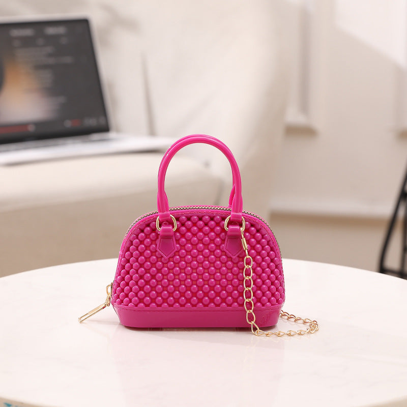 Mini Korean Style Fashion Shell Hollow Women's Handbag