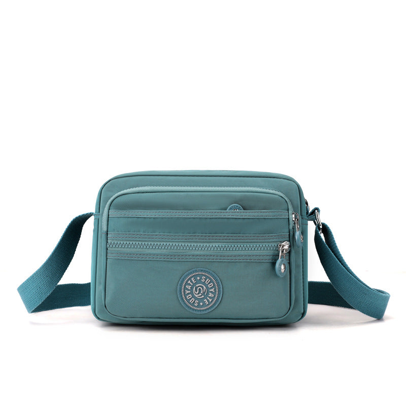 Fashion Neutral Waterproof Nylon Zipper For Women's Messenger Bag
