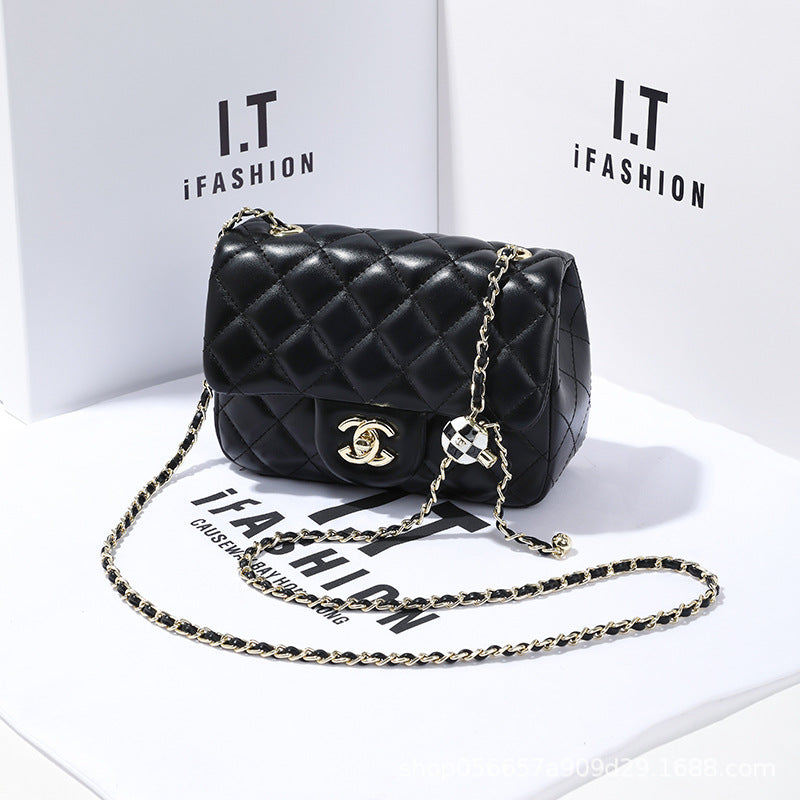 Women's Fat Golden Ball Style High-grade Trendy Crossbody Bags