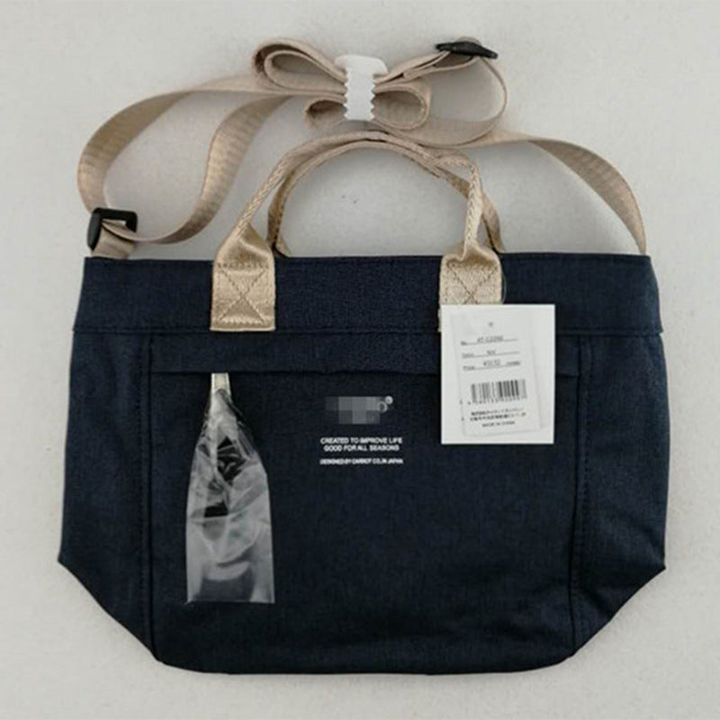 Women's High Sense Niche Canvas Large Capacity Shoulder Bags