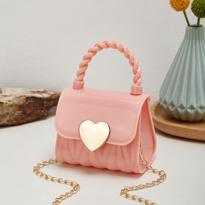 Love Chain Female Spring Korean Style Cute Small Square Bags