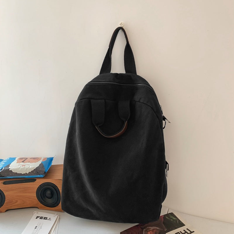 Women's Large Capacity Fashionable Simple College Backpacks