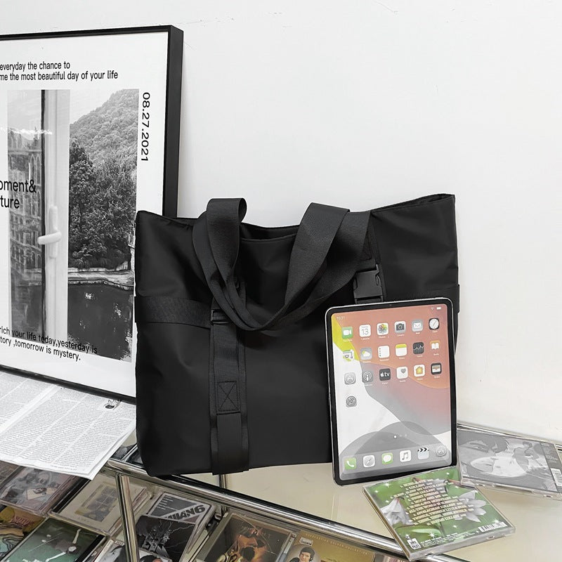 Men's Large Capacity Simple Business Computer Couple Men's Shoulder Bags