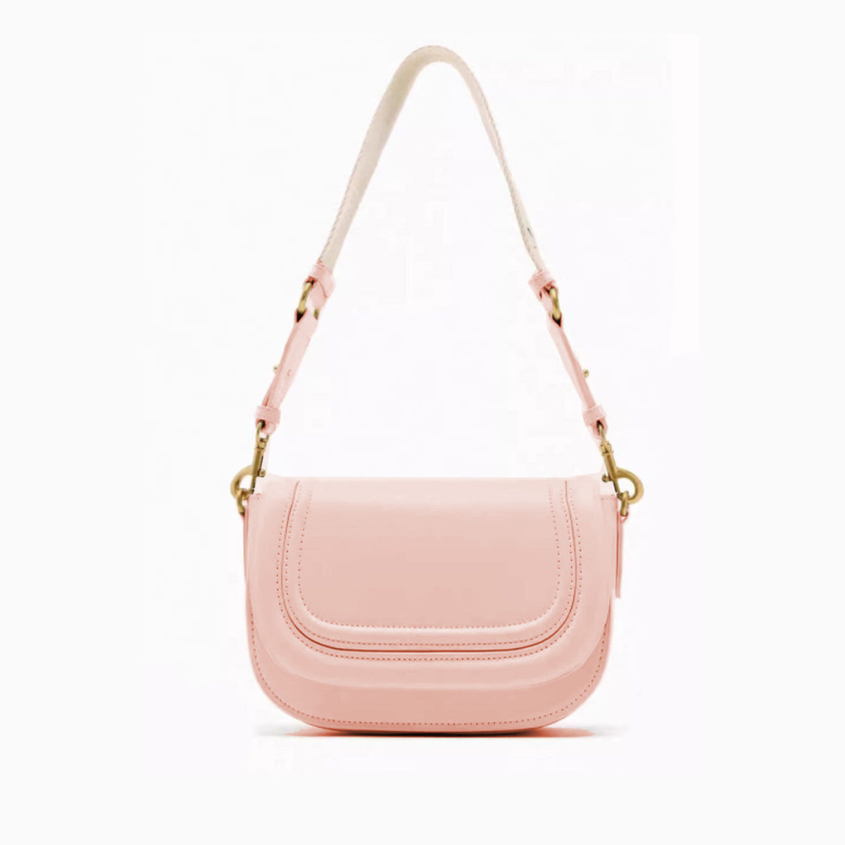 Women's Spanish High Quality Saddle Magnetic Snap Flip Women's Messenger Bag