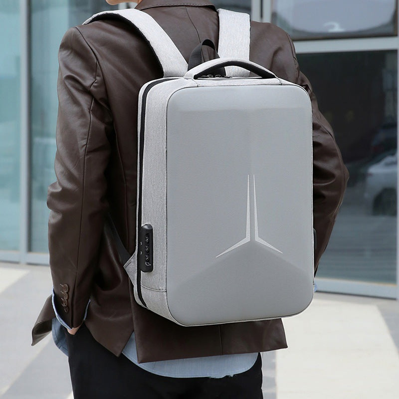 Women's & Men's & Large Capacity One Computer With Charging Hard Shell Backpacks