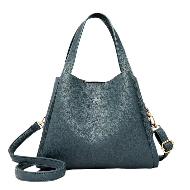 Women's Barrel Fashion Large Capacity Mom Handbags