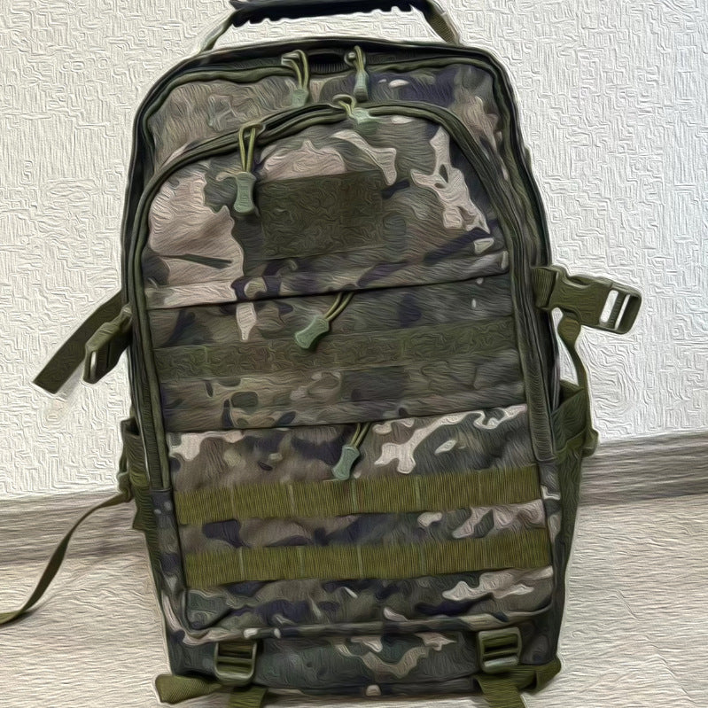 Camouflage Waterproof Nylon Cloth Army Fan Bags