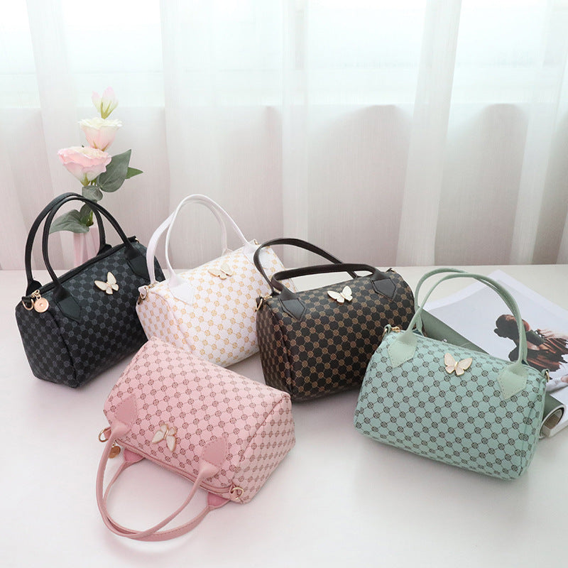 Durable Women's Printed Plaid Pillow Niche Women's Handbag