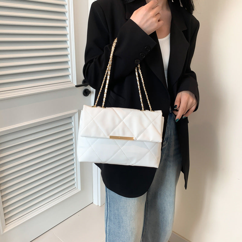 Beautiful Summer Embroidery Thread Personality Trend Women's Shoulder Bag