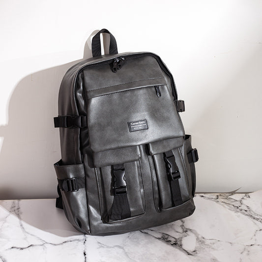 Men's Trendy Cool College High Simple Large Backpacks