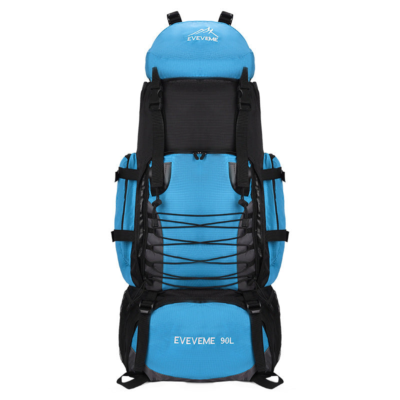 Large Capacity Multifunctional Burden Alleviation Waterproof Mountaineering Backpacks