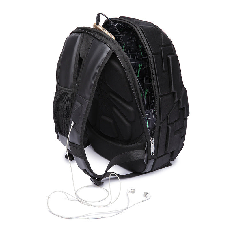 Men's Trendy Turtle Shell Personalized Lightweight Portable Backpacks