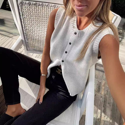 Women's Colors Knitted Casual Style Single Breasted Cardigans