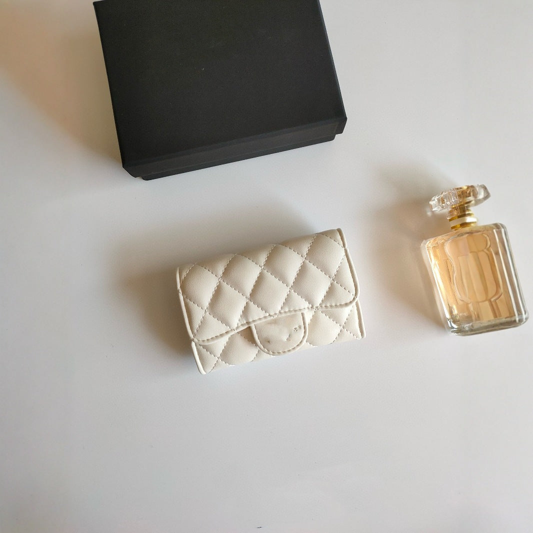 Women's Version Of Style Caviar Diamond Plaid Coin Purses
