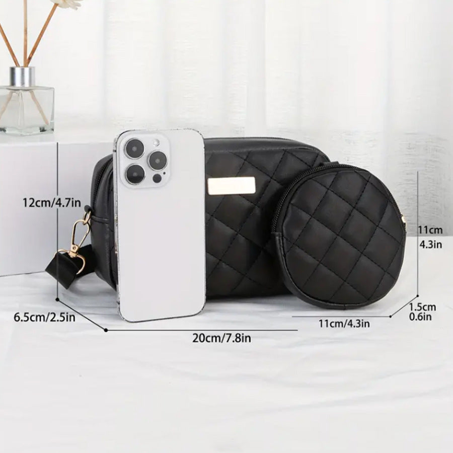 Women's Fashion Two-piece Suit Simple Commute Portable Bags
