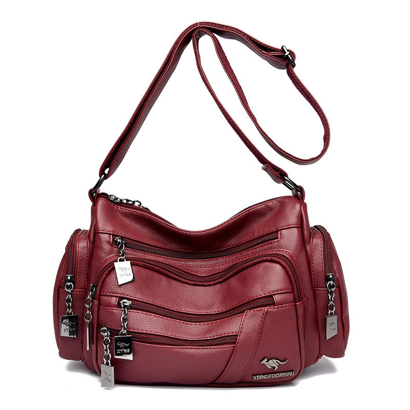 Women's Korean Stitching Classy Mom Trendy Bags