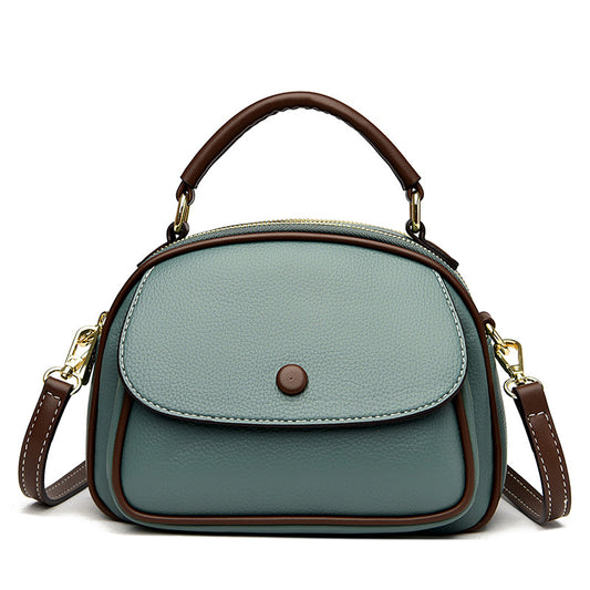 Spring Authentic Leather Tactile Feel Single Korean Bags