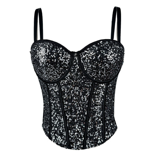 Women's Desire Style Lace Tube Disco Super Tops