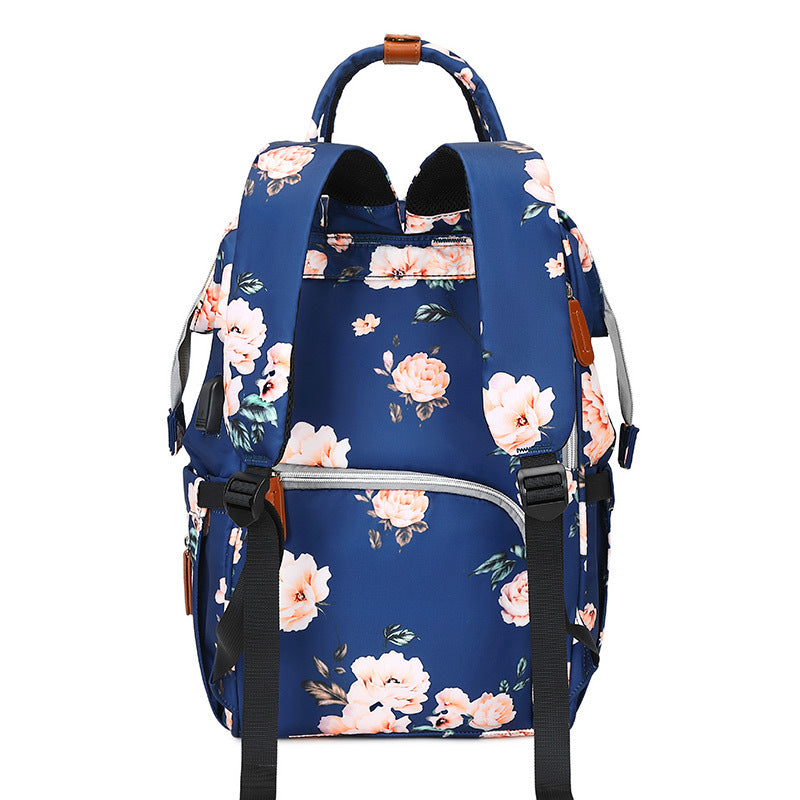 Mummy Fashion Printing Large Capacity Multifunctional Bags