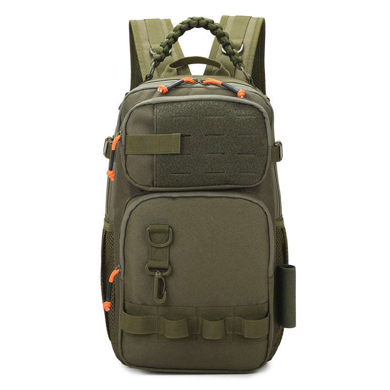 Men's Camouflage Lure Insertion Pole Fishing Large Sports Backpacks