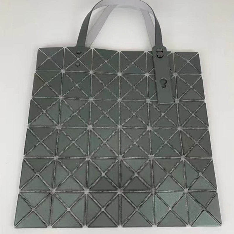 Women's Geometric Summer Lifetime Laser Rhombus Single Handbags