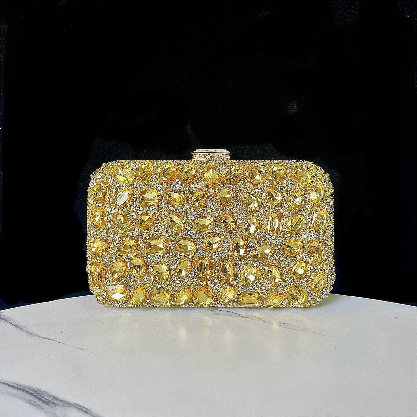 Women's Shiny Diamond Clutch Dinner Wedding Banquet Evening Bags