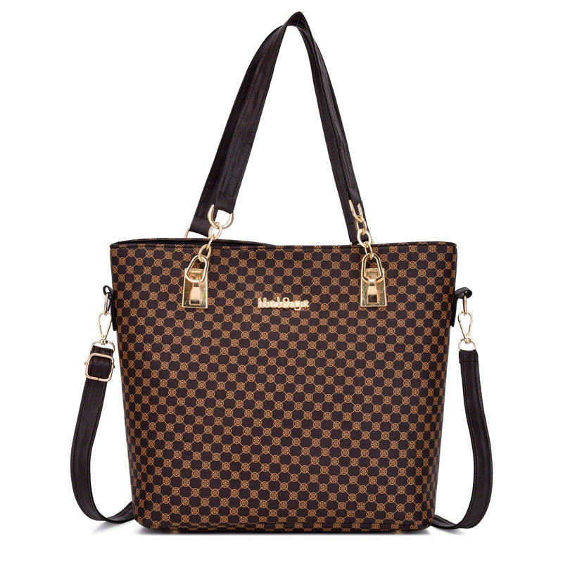 Women's Large Capacity Match Sets Popular Printing Shoulder Bags