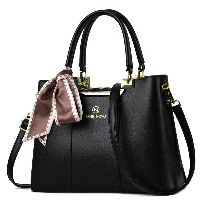 Mom Fashion Stitching Portable Large Korean Shoulder Bags