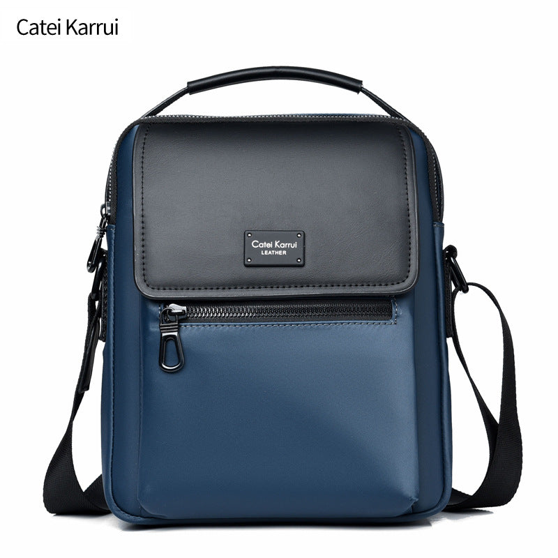 Men's Tide Waterproof Oxford Cloth Canvas Men's Shoulder Bags