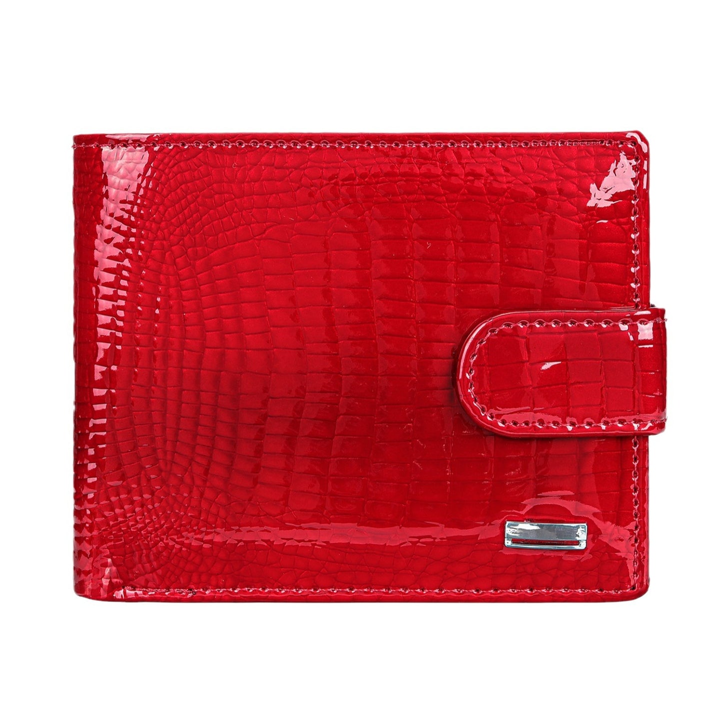 Women's Short Chic Large Capacity High-grade Patent Ladies Wallets
