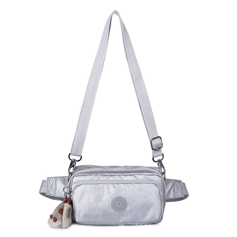 Women's & Men's & Monkey Light Canvas Fashion Trendy Waist Packs