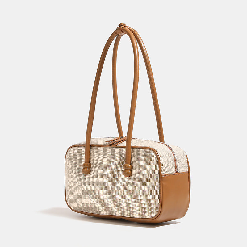 French Stick Underarm Vacation Large Capacity Handbags