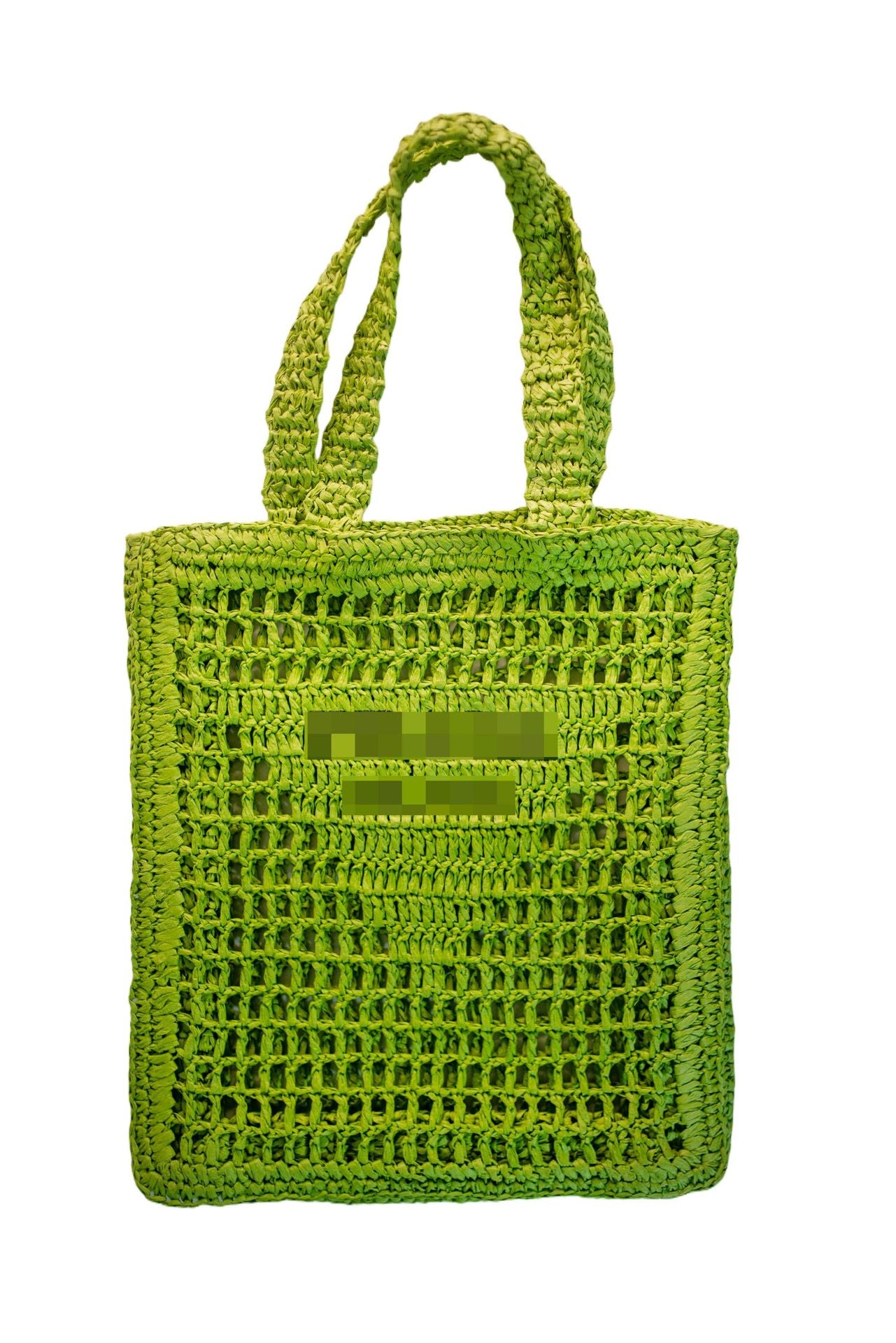 Embroidery Straw Triangle Large Capacity Fashion Handbags