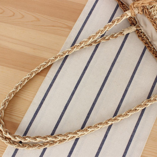 Women's Style Tassel Large Capacity Hand-woven Underarm Shoulder Bags
