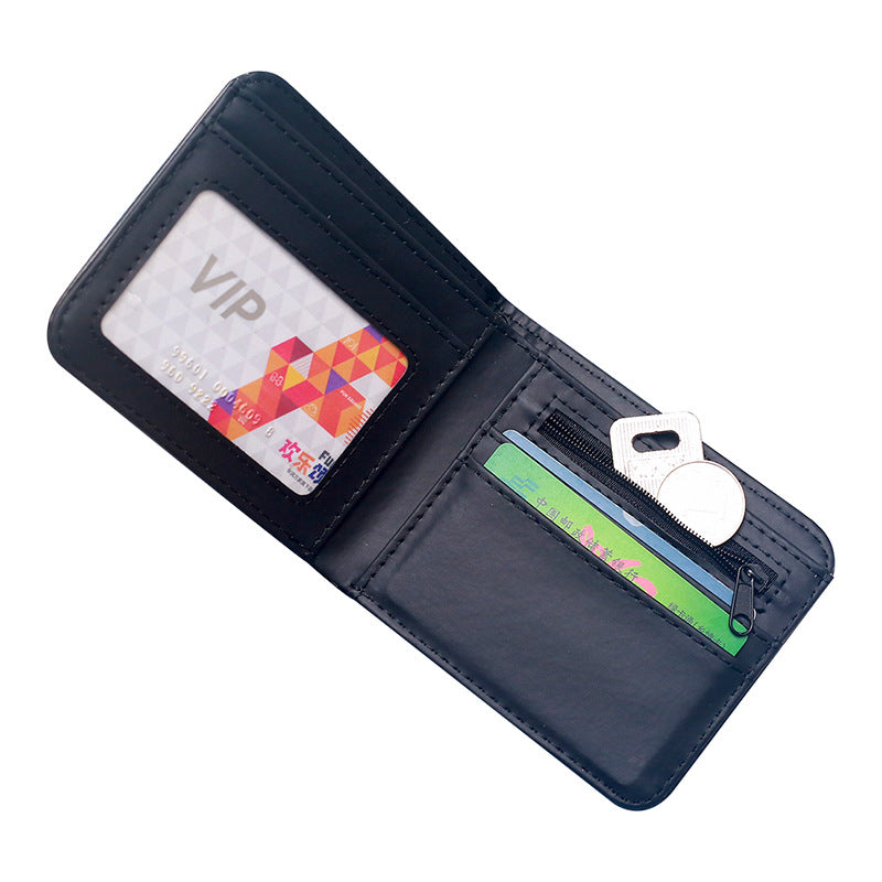 Women's & Men's Animal Short Dinosaur Printed Personalized Men's Wallet