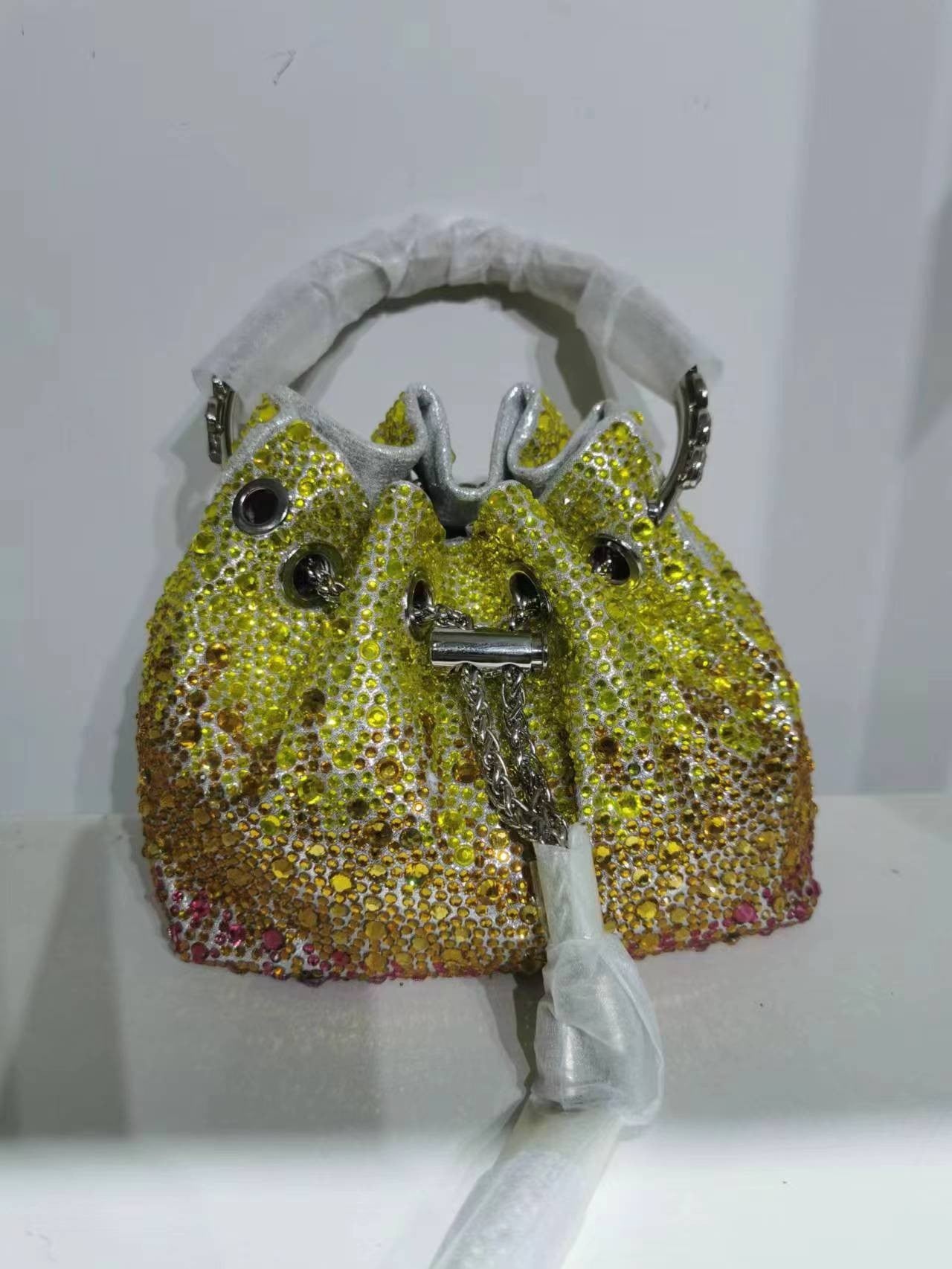 Women's Heron Live Streaming On Tassel Rhinestone Shoulder Bags