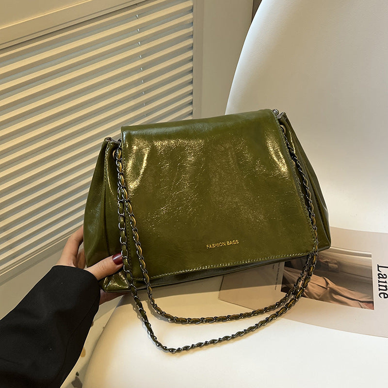 Women's Large Capacity Fashion Retro Autumn Chain Women's Shoulder Bag