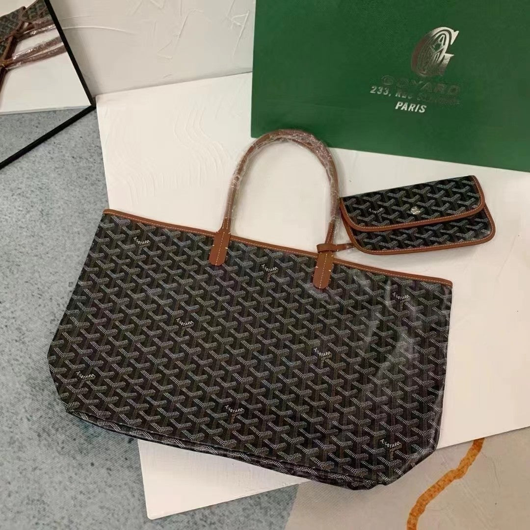 Women's Dog Teeth Large Capacity Shopping One Shoulder Bags