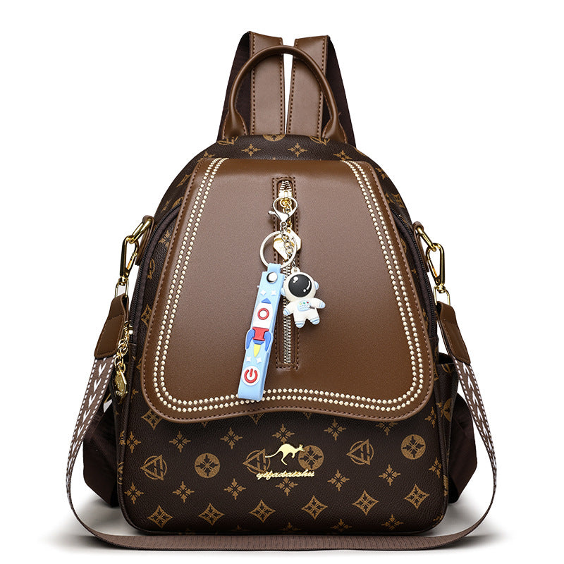 Women's Luxury Fashion Niche Commuter Large Capacity Backpacks